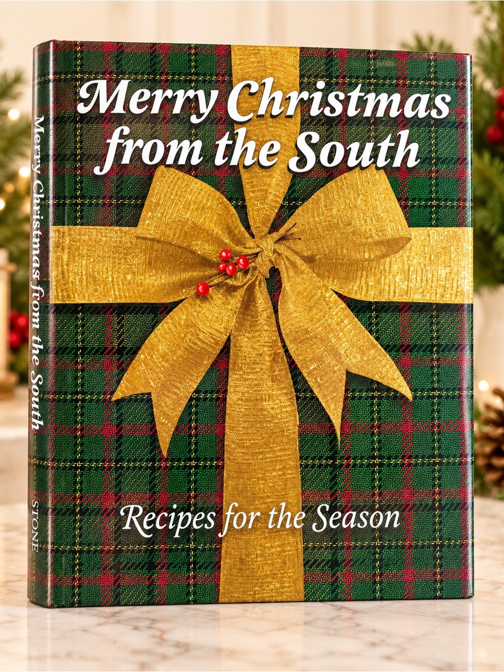 Merry Christmas from the South – Michelle Stone – Vintage 1998 Holiday Cookbook